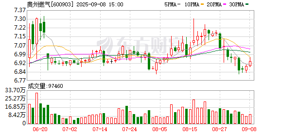 天盈资本 贵州燃气：公司董事辞职